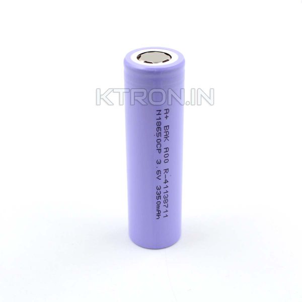 KSTB1676 18650 3350mah Lithium Ion Battery – BAK – 3C Discharge Rate