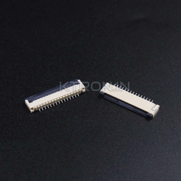 KSTC1627 FFC FPC 15 pin Connector 1mm Pitch SMD