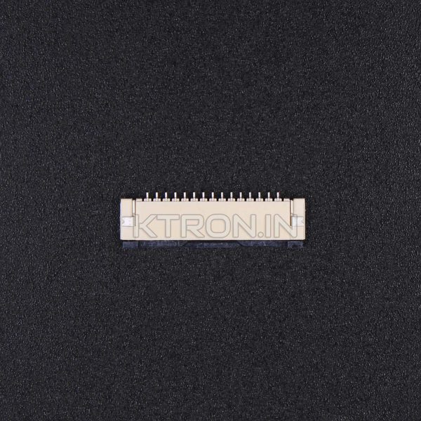 KSTC1627 FFC FPC 15 pin Connector 1mm Pitch SMD