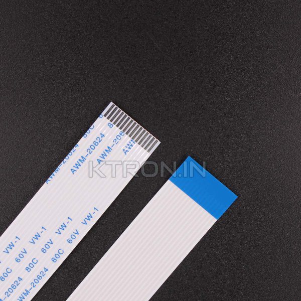 KSTC1647 FFC Cable 15 pin 1mm Pitch - 200mm length - Type A