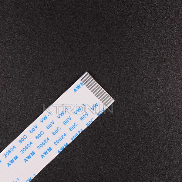 KSTC1654 FFC Cable 15 pin 1mm Pitch - 100mm length - Type B