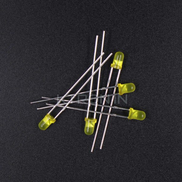 KSTL1677 Yellow LED 3mm - Yellow Diffusion - TH