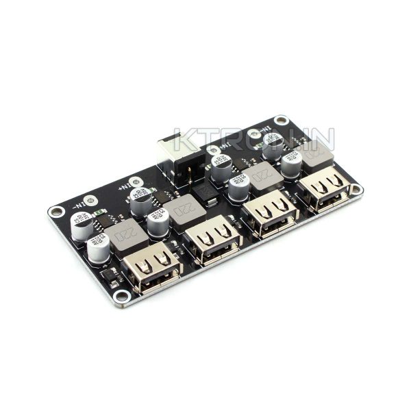 KSTM1639 4 Channel USB Dc Dc Buck Converter Fast Charger Module QC3.0 QC2.0