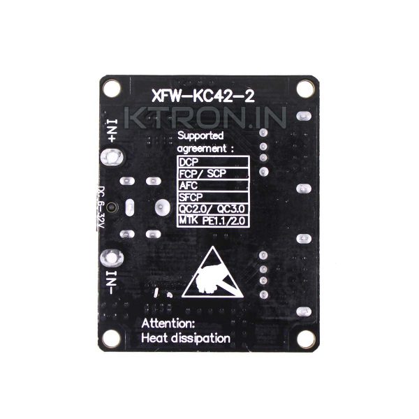 KSTM1640 2 Channel USB Dc Dc Buck Converter Fast Charger Module QC3.0 QC2.0