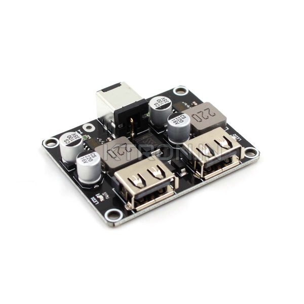 KSTM1640 2 Channel USB Dc Dc Buck Converter Fast Charger Module QC3.0 QC2.0