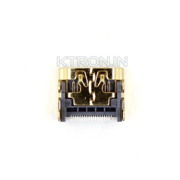 KSTC1838 HDMI Type A 19-Pin Female Connector SMD Right-Angle Gold Plated
