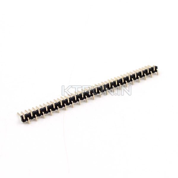 KSTC1842 Header Pins 40x1 SMD - 1.27mm Pitch - Brass