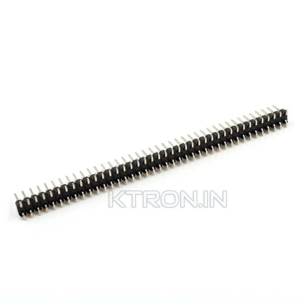 KSTC1844 Header Pins 40x2 SMD - 2.54mm Pitch - Brass