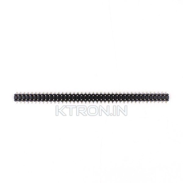 KSTC1844 Header Pins 40x2 SMD - 2.54mm Pitch - Brass