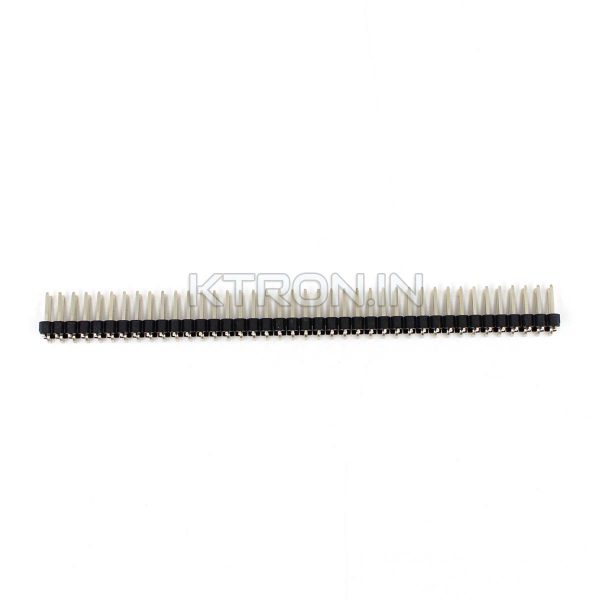 KSTC1844 Header Pins 40x2 SMD - 2.54mm Pitch - Brass