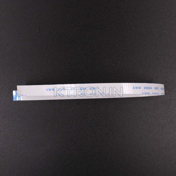 KSTC1891 FFC Cable 12 pin 0.5mm Pitch - 200mm length - Type A