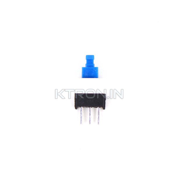 KSTC1923 PB70 Switch 6 pin - Push To ON Push To OFF - 7x7mm DPDT
