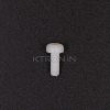 KSTP1988 Nylon Screw M3 x 8 mm - White - Pan Combi Head