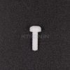 KSTP1990 Nylon Screw M3 x 10 mm - White - Pan Combi Head