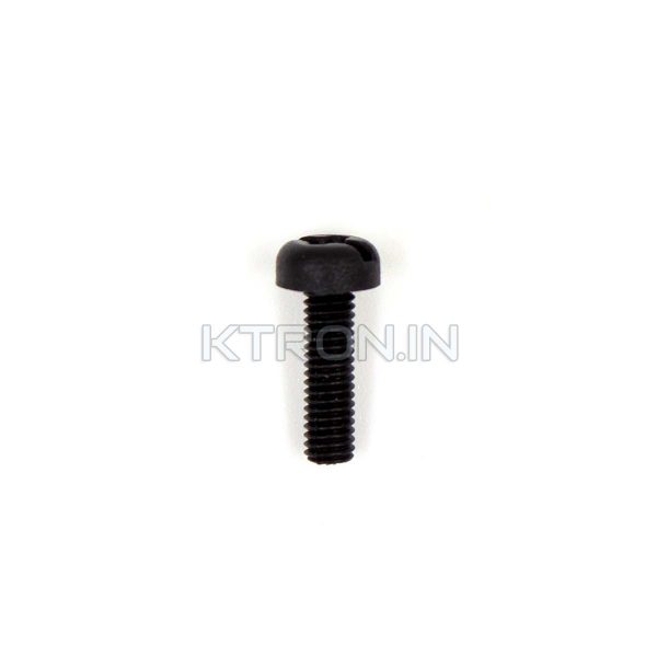 KSTP1991 Nylon Screw M3 x 10 mm - Black - Pan Combi Head