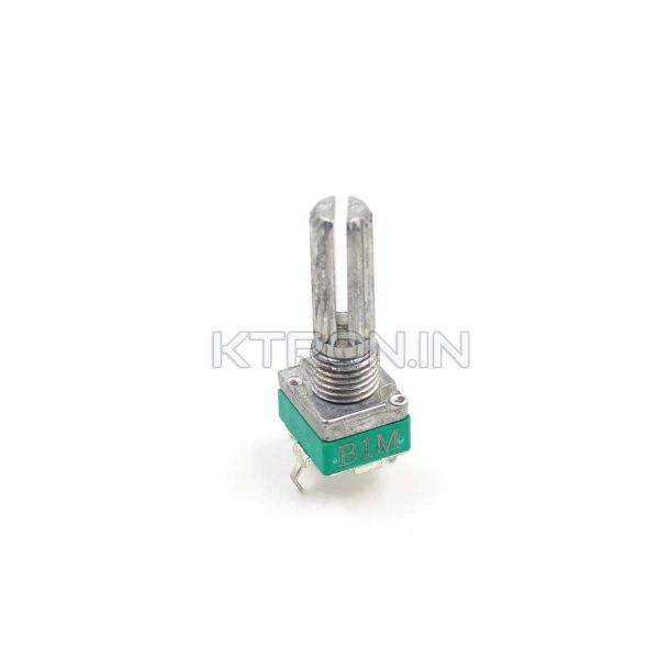 KSTR2073 1M Ohms Rotary Potentiometer 12mm - Knob Height 20mm